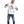 Load image into Gallery viewer, Felpa con cappuccio Bella Gianda - Bianca